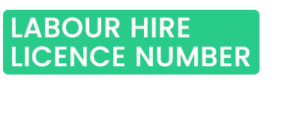 Labour hire licence number